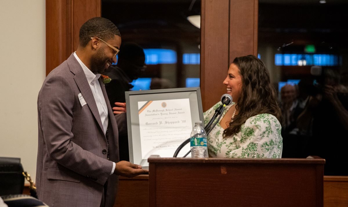 Distinguished Service & Young Alumni Awards Luncheon - McDonogh 150